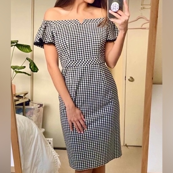 Nanette Lepore Gingham Dress - Picture 5 of 16